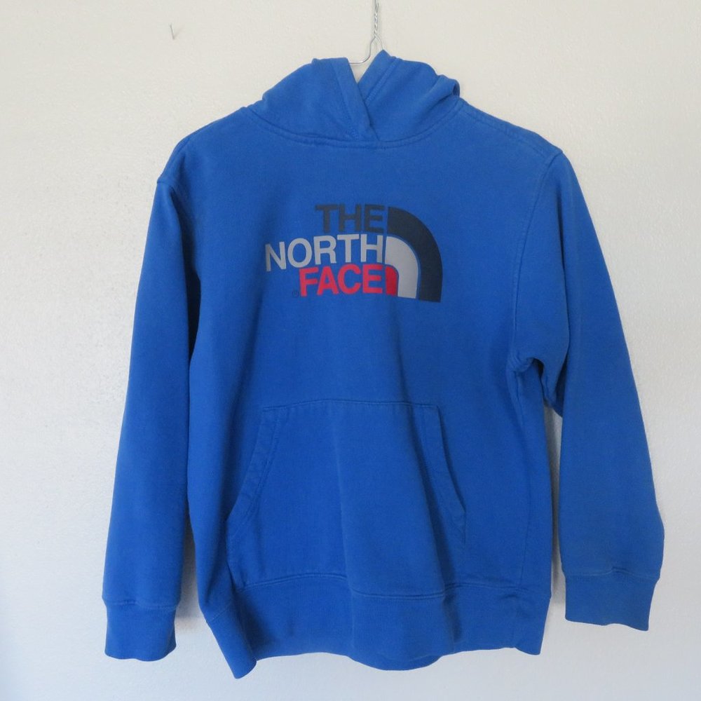 Boys The North Face Blue Hoodie
